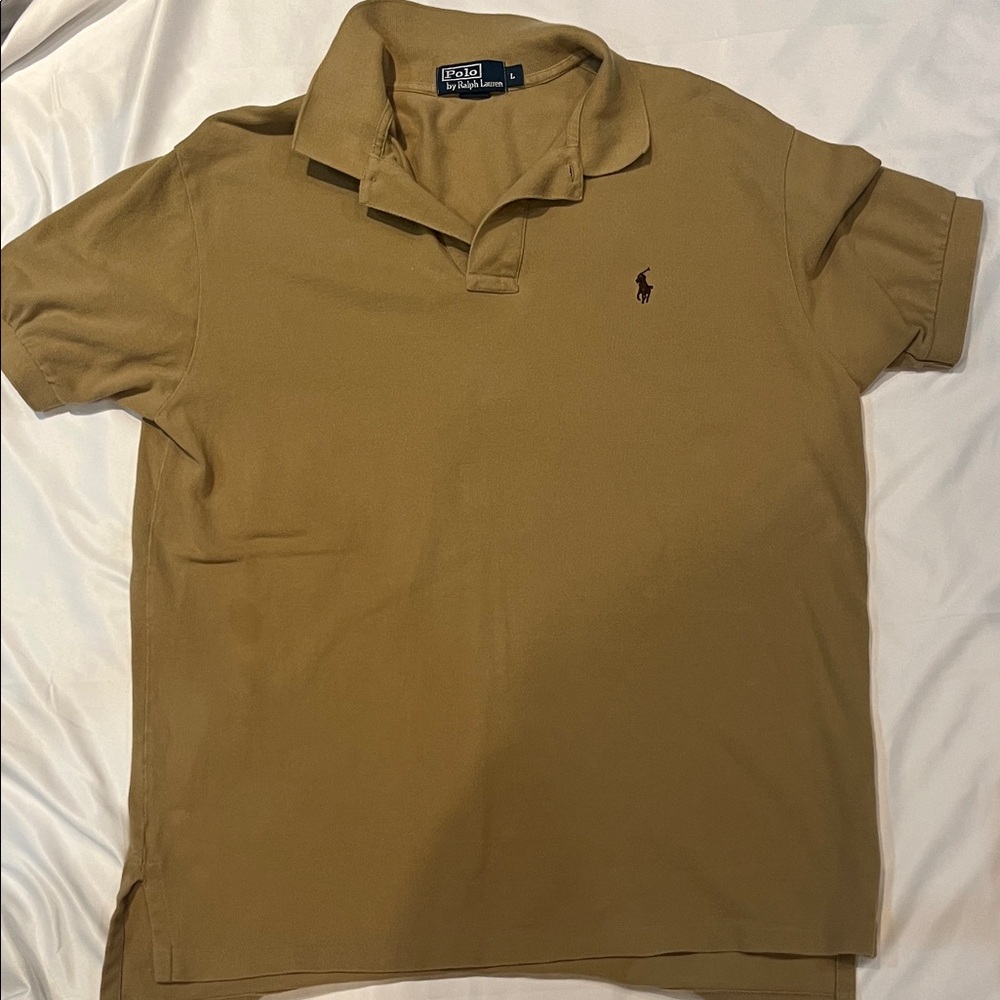 Polo By Ralph Lauren Men's Brown Polo Shirt - image 1